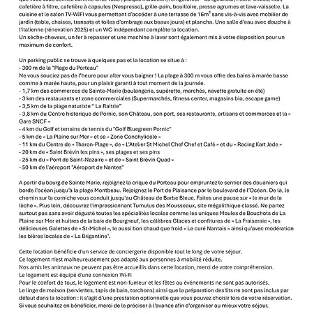 A 300m De La De Ste Marie S/mer *