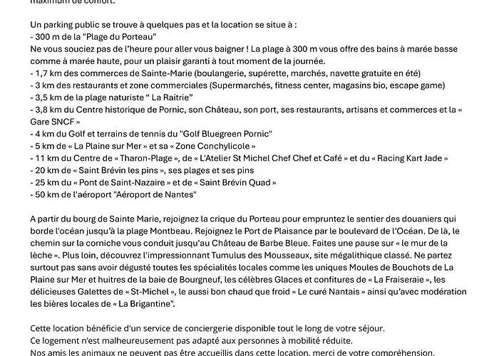 A 300m De La De Ste Marie S/mer *